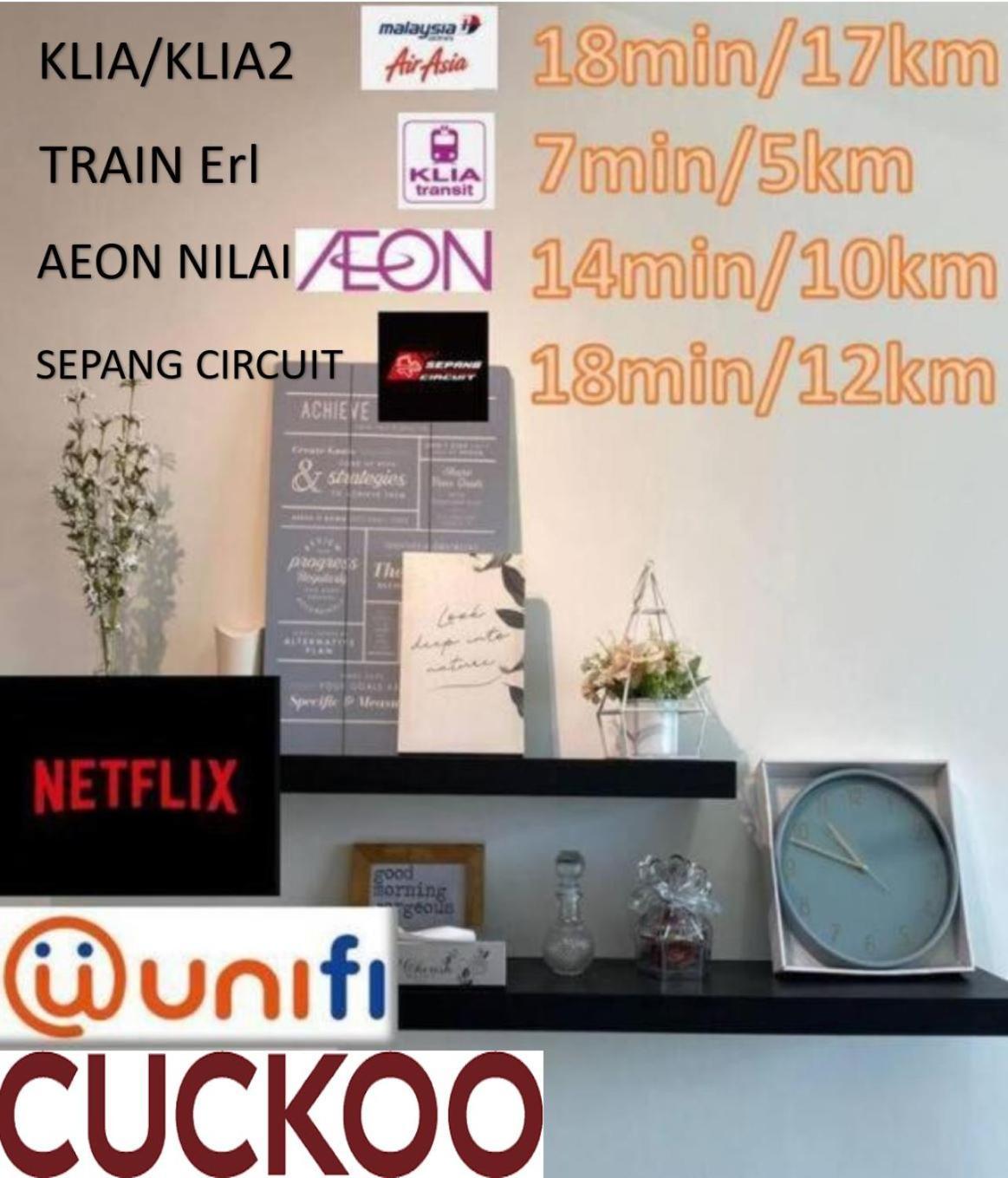 Family Stay, Sepang Klia, Free 2 Parking&Unifi Exterior foto